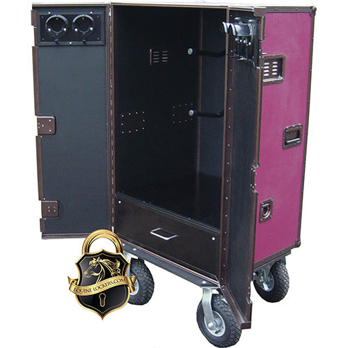 Twin Saddle Tack Locker Equine Lockers